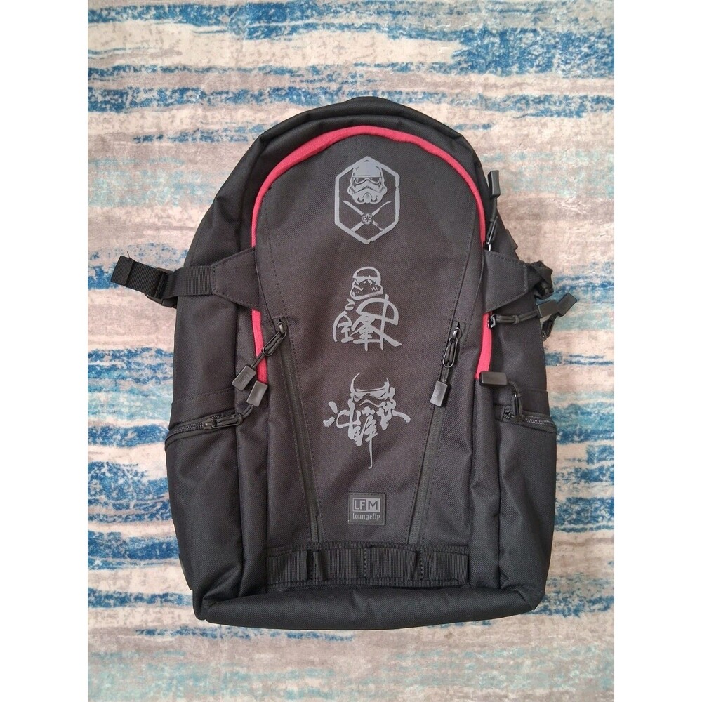 Loungefly Star Wars StormTroopers Japanese Built Up Backpack Black  Rare